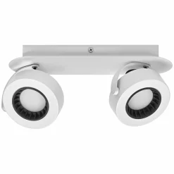 LEDVANCE Spot pour plafond LED Venus, 3.000 K, à 2 lampes, blanc| Spots Et Projecteurs Led|Spots