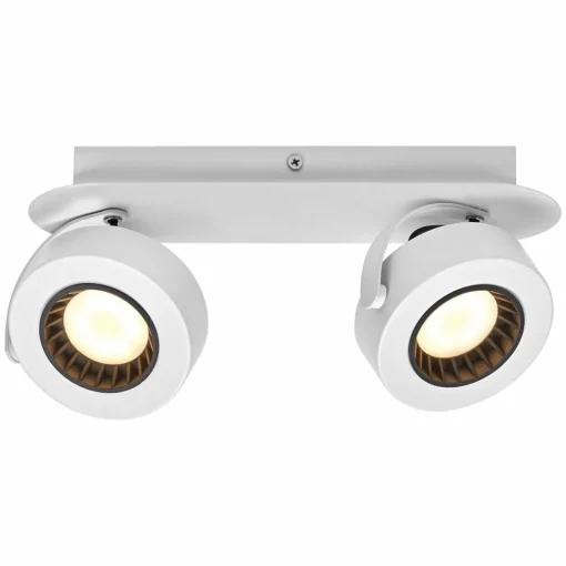 LEDVANCE Spot pour plafond LED Venus, 3.000 K, à 2 lampes, blanc| Spots Et Projecteurs Led|Spots