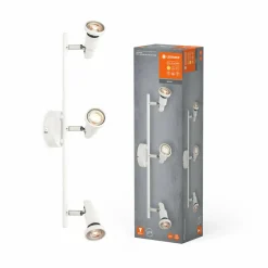 LEDVANCE Spot pour plafond LED GU10 à 3 lampes, blanc| Spots Et Projecteurs Led|Spots