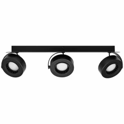 LEDVANCE Spot pour plafond LED Venus, 3.000 K, à 3 lampes, noir| Spots Et Projecteurs Led|Spots