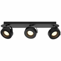 LEDVANCE Spot pour plafond LED Venus, 3.000 K, à 3 lampes, noir| Spots Et Projecteurs Led|Spots