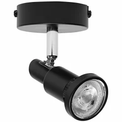 LEDVANCE Spot pour plafond LED GU10, à 1 lampe, noir| Spots Et Projecteurs Led|Spots
