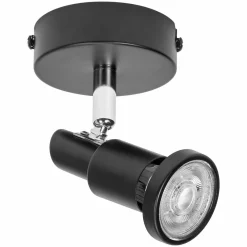 LEDVANCE Spot pour plafond LED GU10, à 1 lampe, noir| Spots Et Projecteurs Led|Spots
