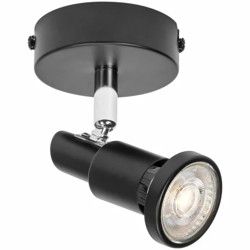 LEDVANCE Spot pour plafond LED GU10, à 1 lampe, noir| Spots Et Projecteurs Led|Spots