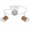LEDVANCE Spot pour plafond LED Cork, GU10, 3 lampes, spirale, blanc| Spots Et Projecteurs Led|Spots