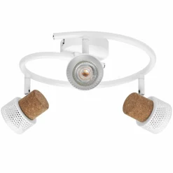 LEDVANCE Spot pour plafond LED Cork, GU10, 3 lampes, spirale, blanc| Spots Et Projecteurs Led|Spots