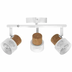 LEDVANCE Spot pour plafond LED Cork, GU10, 3 lampes, spirale, blanc| Spots Et Projecteurs Led|Spots