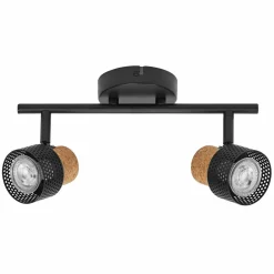 LEDVANCE Spot pour plafond LED Cork, GU10, à 2 lampes, intensité variable,| Spots Et Projecteurs Led|Spots