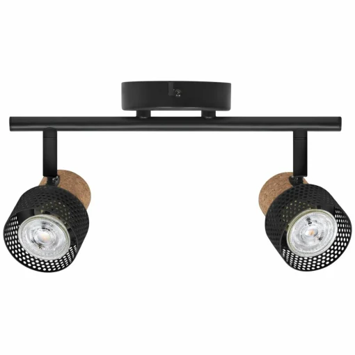 LEDVANCE Spot pour plafond LED Cork, GU10, à 2 lampes, intensité variable,| Spots Et Projecteurs Led|Spots