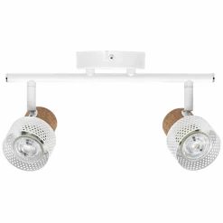 LEDVANCE Spot pour plafond LED Cork, GU10, à 2 lampes, intensité variable,| Spots Et Projecteurs Led|Spots