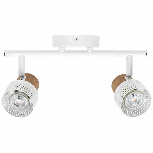 LEDVANCE Spot pour plafond LED Cork, GU10, à 2 lampes, intensité variable,| Spots Et Projecteurs Led|Spots