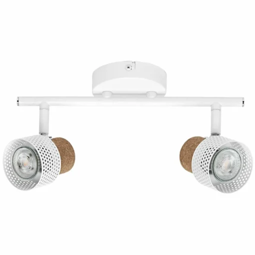 LEDVANCE Spot pour plafond LED Cork, GU10, à 2 lampes, intensité variable,| Spots Et Projecteurs Led|Spots