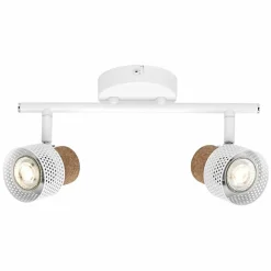 LEDVANCE Spot pour plafond LED Cork, GU10, à 2 lampes, intensité variable,| Spots Et Projecteurs Led|Spots