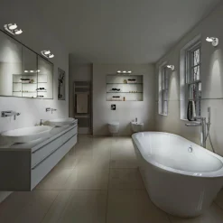 LEDVANCE SMART+ LEDVANCE SUN@Home Bathroom Spot mural LED à 3 lampes| Appliques Murales Led|Appliques Murales