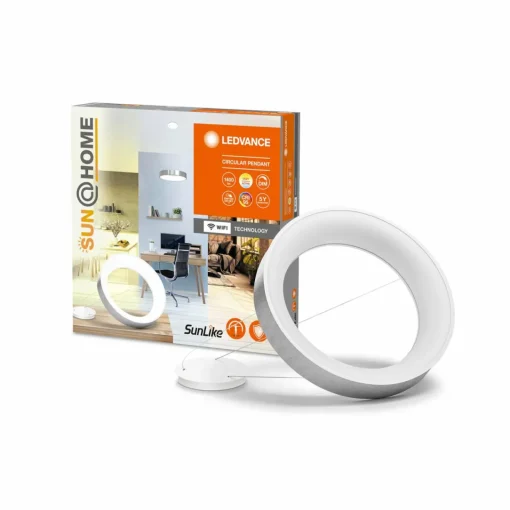 LEDVANCE SMART+ LEDVANCE SUN@Home Suspension Circular LED argentée| Suspensions Led|Suspensions