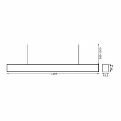 LEDVANCE SMART+ LEDVANCE SUN@Home Workspace suspension LED up/down| Suspensions Led|Suspensions