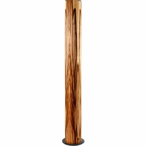 LeuchtNatur Lucerna lampadaire noyer/acier inox| Lampadaires Led|Lampadaires