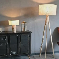 LeuchtNatur Pura lampe à poser LED cembro/feuilles| Lampes À Poser Led|Lampes À Poser Et Lampes De Table