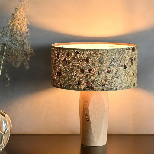 LeuchtNatur Pura lampe à poser LED chêne/roses| Lampes À Poser Led|Lampes À Poser Et Lampes De Table