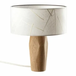 LeuchtNatur Pura lampe à poser LED, chêne/feuilles| Lampes À Poser Led|Lampes À Poser Et Lampes De Table