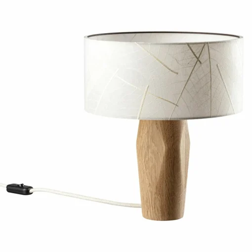 LeuchtNatur Pura lampe à poser LED, chêne/feuilles| Lampes À Poser Led|Lampes À Poser Et Lampes De Table