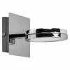 LIGHTME applique miroir LED Aqua down chrome 1 l| Appliques Murales Led|Appliques Murales