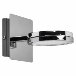 LIGHTME applique miroir LED Aqua down chrome 1 l| Appliques Murales Led|Appliques Murales