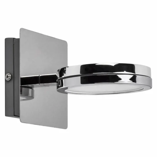 LIGHTME applique miroir LED Aqua down chrome 1 l| Appliques Murales Led|Appliques Murales