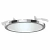 LIGHTME spot encastré LED Aqua Pur Ø14,7cm chrome| Plafonniers Led|Plafonniers