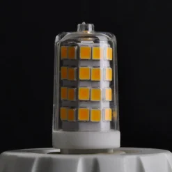 Lindby Ampoule à broche LED, jeu de 3, G9, 3 W, transparent, 3.000 K| Ampoules Led G9|Ampoules Led