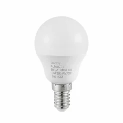 Lindby Ampoule LED E14 G45 4,5W 3.000K opale Set de 10 pièces| Ampoules Led E14|Ampoules Led