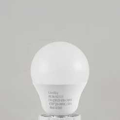 Lindby Ampoule LED E14 G45 4,5W 3.000K opale Set de 10 pièces| Ampoules Led E14|Ampoules Led
