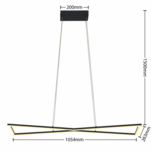 Lindby Arischa suspension LED| Suspensions Led|Suspensions
