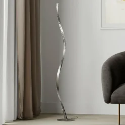 Lindby Criostal lampadaire LED changement couleur| Lampadaires Led|Lampadaires