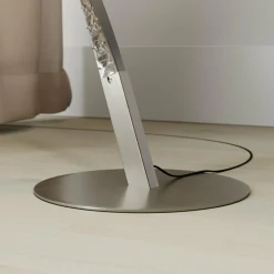 Lindby Criostal lampadaire LED changement couleur| Lampadaires Led|Lampadaires