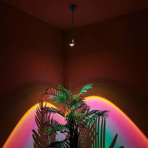Lindby Edonita plafonnier LED avec lumière d’effet| Plafonniers Led|Plafonniers
