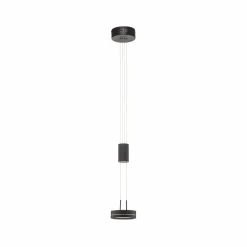 Lindby Eilika Suspension LED à 1 lampe. anthracite| Suspensions Led|Suspensions