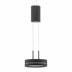 Lindby Eilika Suspension LED à 1 lampe. anthracite| Suspensions Led|Suspensions