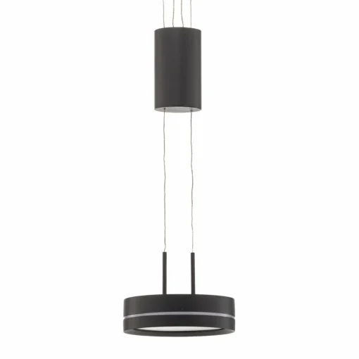 Lindby Eilika Suspension LED à 1 lampe. anthracite| Suspensions Led|Suspensions