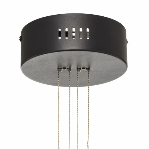 Lindby Eilika Suspension LED à 1 lampe. anthracite| Suspensions Led|Suspensions
