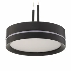 Lindby Eilika Suspension LED à 1 lampe. anthracite| Suspensions Led|Suspensions