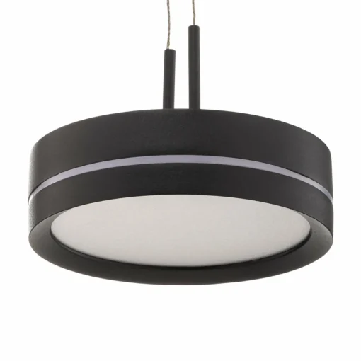 Lindby Eilika Suspension LED à 1 lampe. anthracite| Suspensions Led|Suspensions