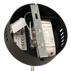 Lindby Eilika Suspension LED à 1 lampe. anthracite| Suspensions Led|Suspensions