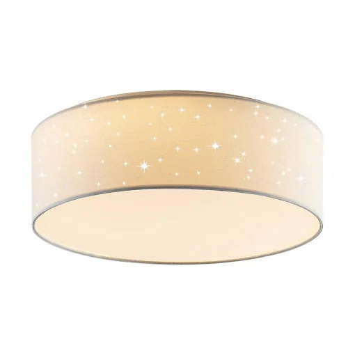 Lindby Ellamina plafonnier LED, 40 cm, blanc| Plafonniers Led|Plafonniers