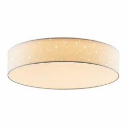 Lindby Ellamina plafonnier LED, 60 cm, blanc| Plafonniers Led|Plafonniers