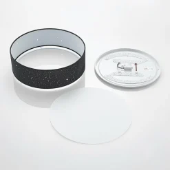 Lindby Ellamina plafonnier LED, 40 cm, noir| Plafonniers Led|Plafonniers