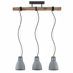 Lindby Esmila suspension avec abat-jour en béton| Suspensions Led|Suspensions