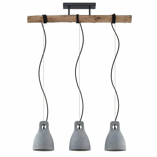 Lindby Esmila suspension avec abat-jour en béton| Suspensions Led|Suspensions