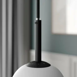 Lindby Etiena suspension à 5 lampes, verre opale| Suspensions Led|Suspensions