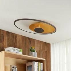 Lindby Feival plafonnier LED, 73 cm x 43 cm| Plafonniers Led|Plafonniers